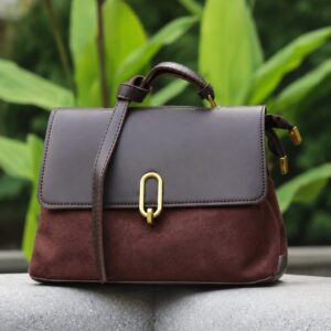 The Oblong Clasp Satchel