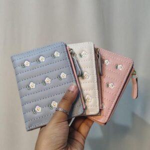 The Embroidered Daisy Wallet